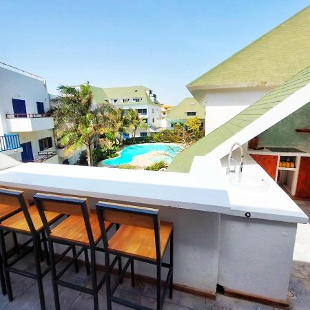 Penthouse With Rooftopbar, Fiber Wifi, Next To The Beach! Santa Maria Zewnętrze zdjęcie