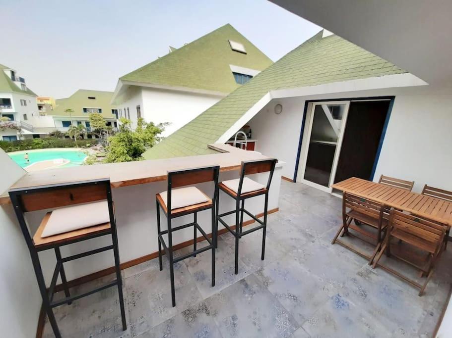 Penthouse With Rooftopbar, Fiber Wifi, Next To The Beach! Santa Maria Zewnętrze zdjęcie