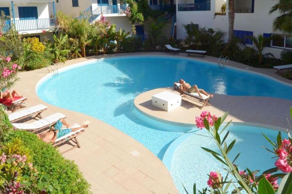 Penthouse With Rooftopbar, Fiber Wifi, Next To The Beach! Santa Maria Zewnętrze zdjęcie